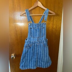 H&M Divided Overall Style Striped Dress